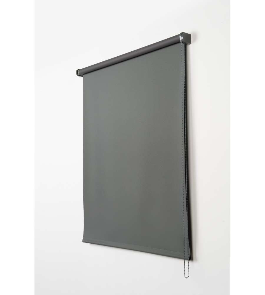K-home - Tenda a rullo oscurante, 50 x 200 cm (larghezza x lunghezza),  colore grigio : : Casa e cucina