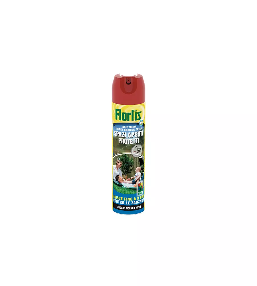 Insetticida spray per esterno florits "8 ore senza punture", 400 ml