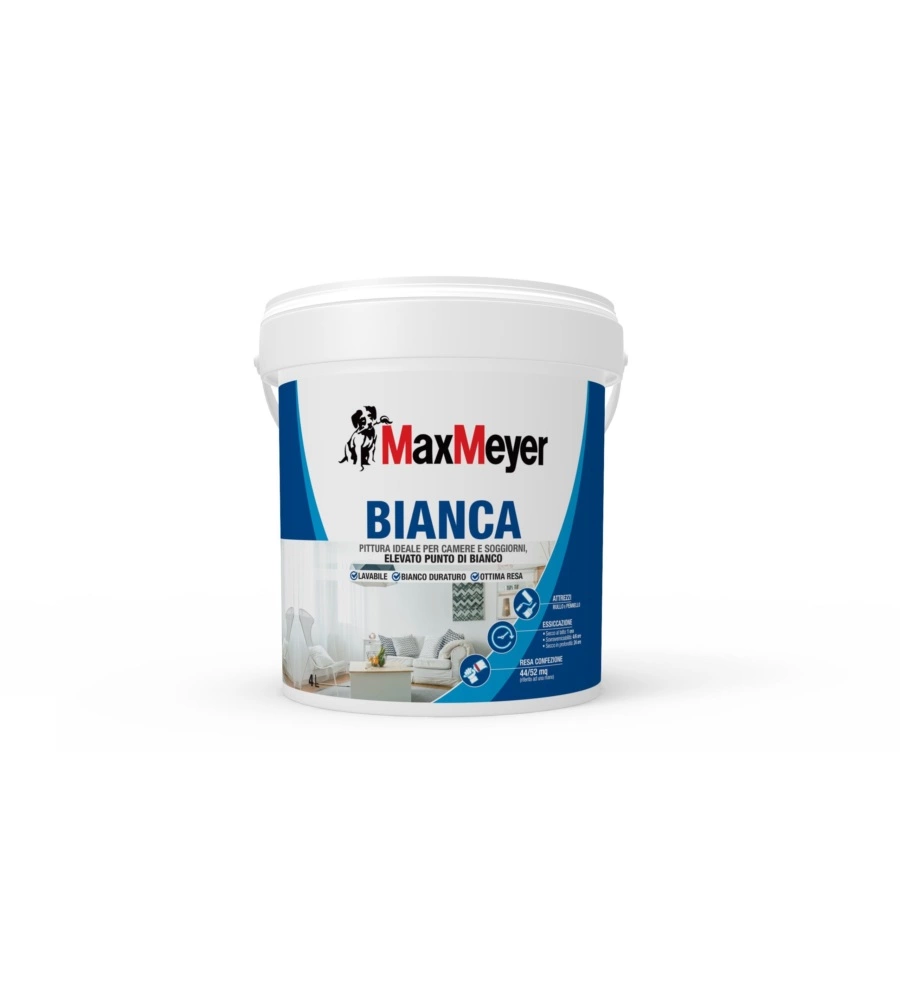 Pittura bianca monomano bianco lt 4