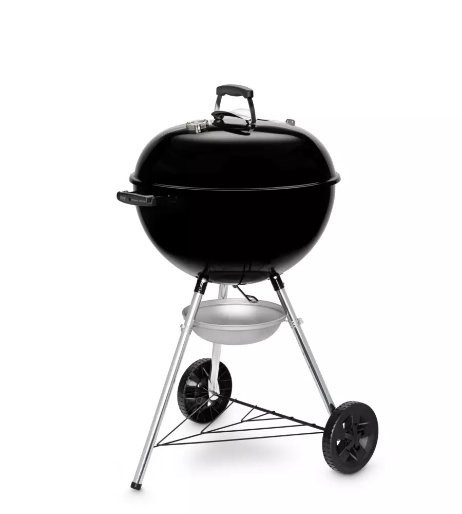 Barbecue a carbone weber "original kettle e-5710" con griglia 57 cm