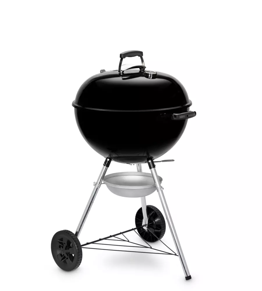 Barbecue a carbone weber "original kettle e-5710" con griglia 57 cm