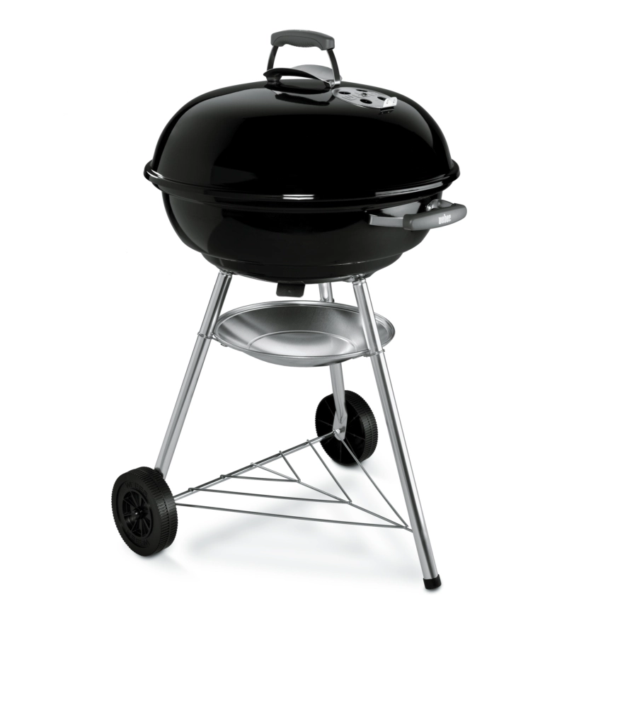 Barbecue a carbone weber "compact kettle" con griglia 57 cm