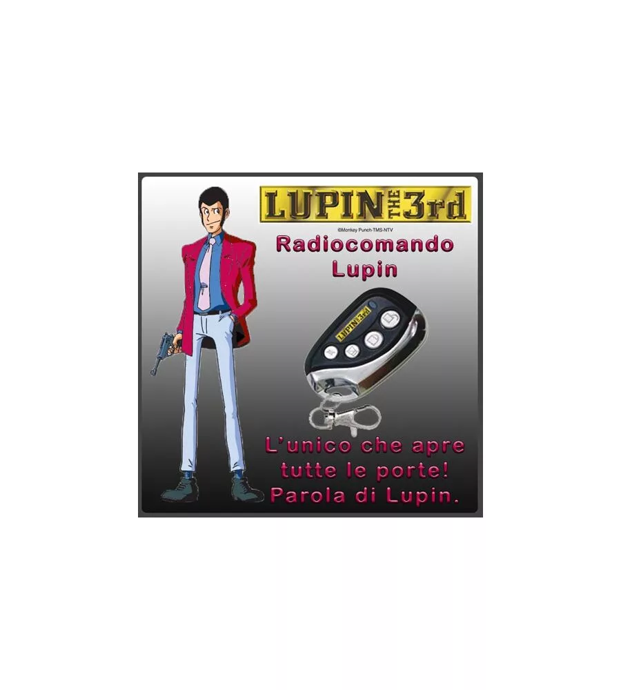 Radiocomando universale "lupin" autoapprendente