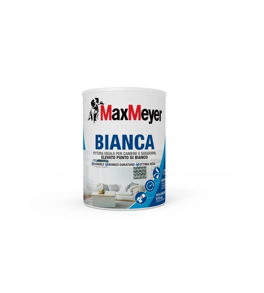 Pittura bianca monomano bianco lt 0,75