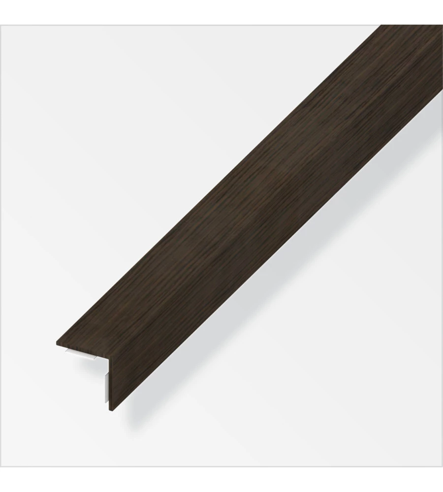 Angolare autoadesivo 30x30 pvc wenge - 1 metro.