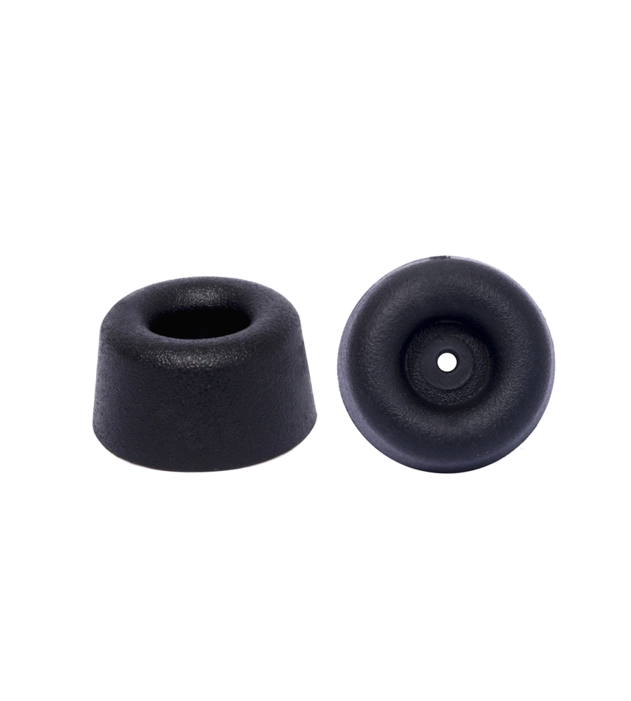 Paracolpi tronco conico - Ø 21 mm. - nero - 8 pz.