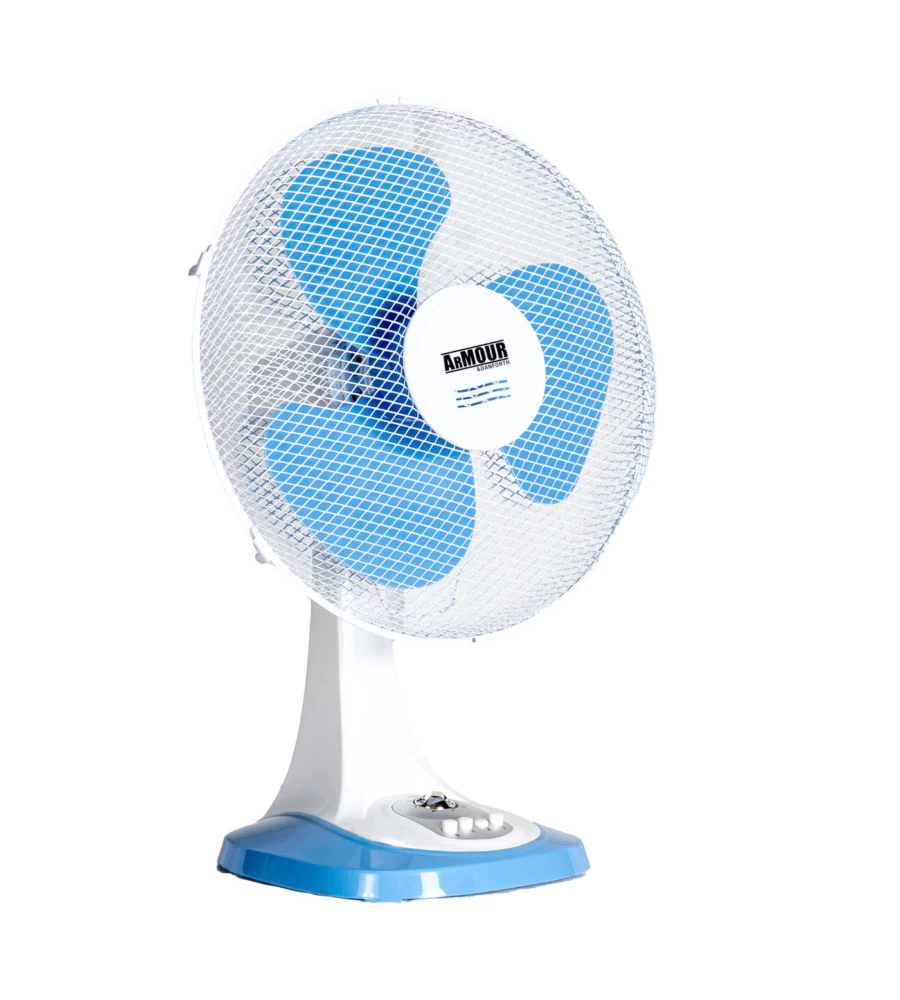 Ventilatore da tavolo armour&danforth con 3 velocitÀ, 40w