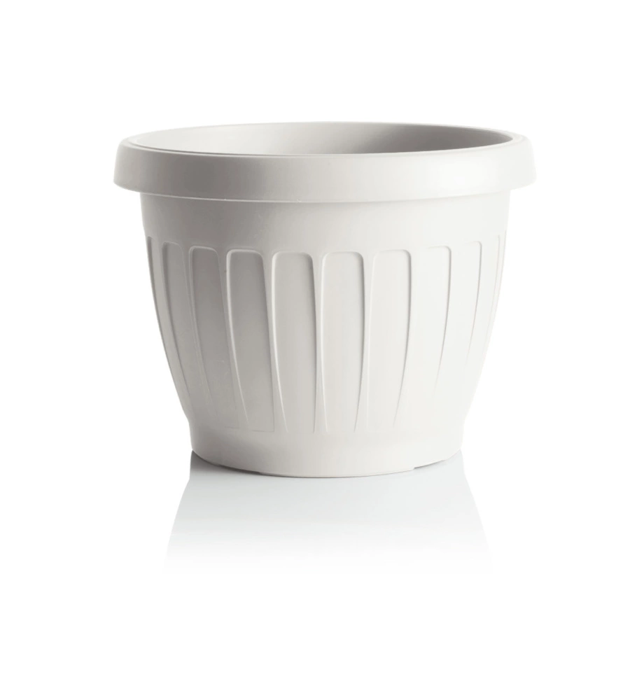 Vaso terra d. 30 bianco