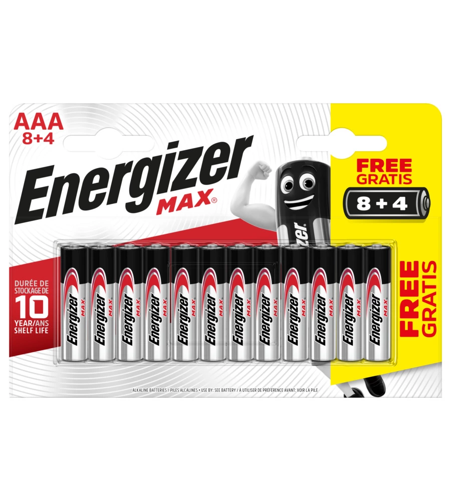 Ministilo ultra aa blister 8+4 - energizer