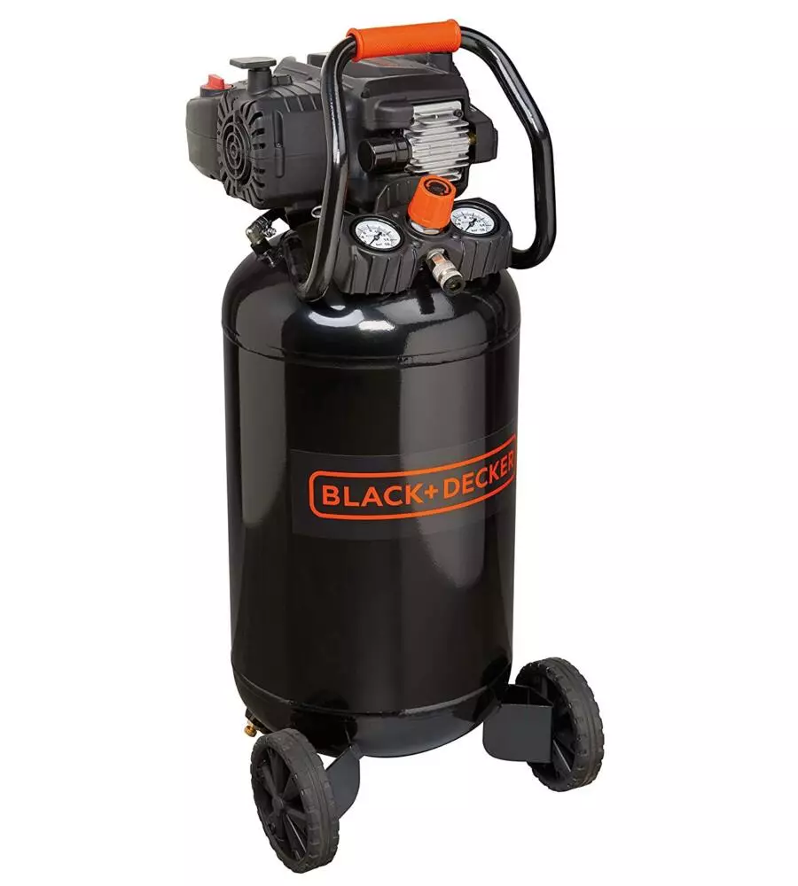 Compressore aria verticale black&decker 50l 2hp