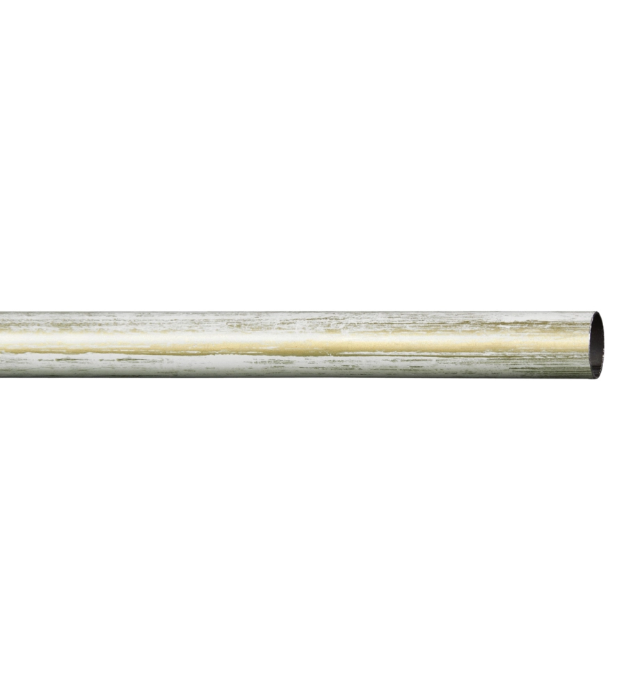 Bastone per tende - nuvole colore avorio oro da 160 cm con diametro 20 mm