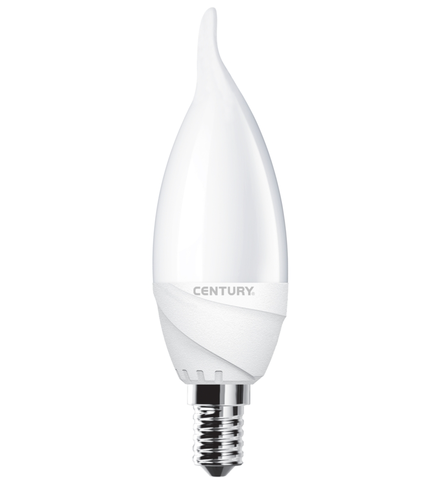 Lampadina led colpo di vento frost 6w e14 3000k 470 lm