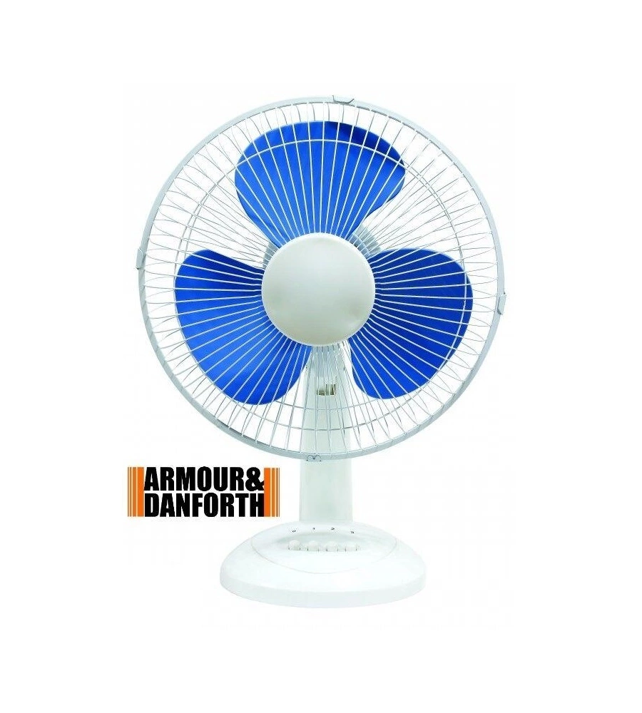 Ventilatore da tavolo portatile armur&danforth con 3 velocitÀ, 30 cm