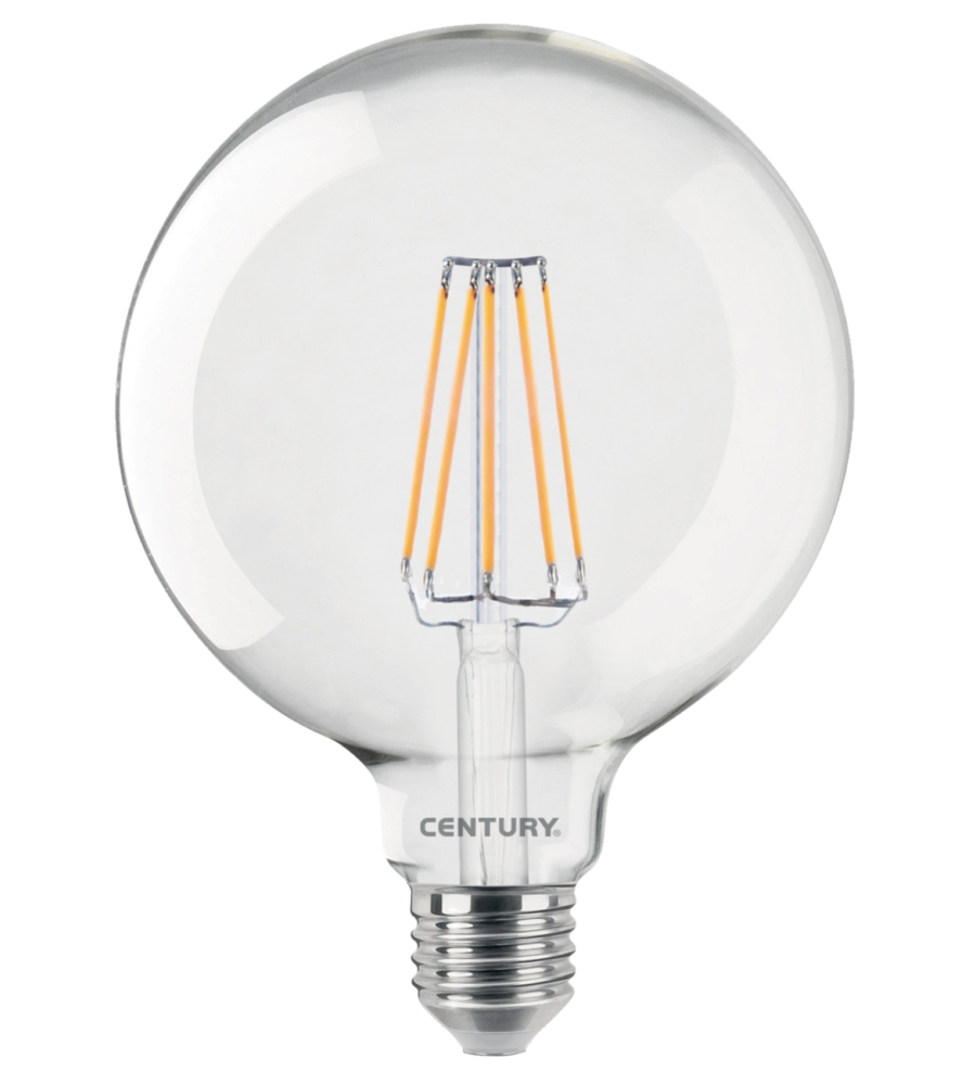 Lampadina led e27 "incanto" globo 10w 2700k, 1200 lm