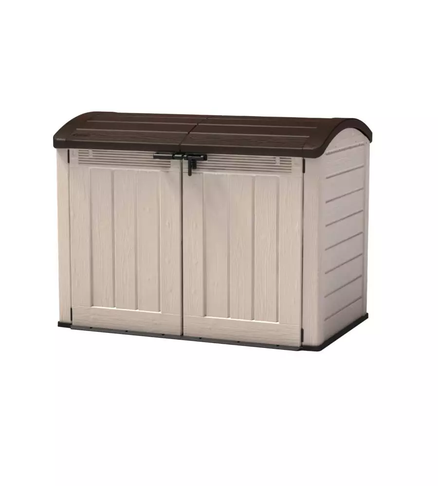 Keter - porta attrezzi multiuso in resina "store it out ultra" - 2000 lt 177x113x134 cm beige