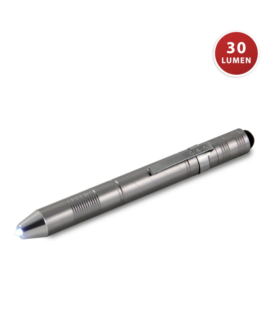 Penna luminosa 0,5w led+pennino per tablet e smartphone