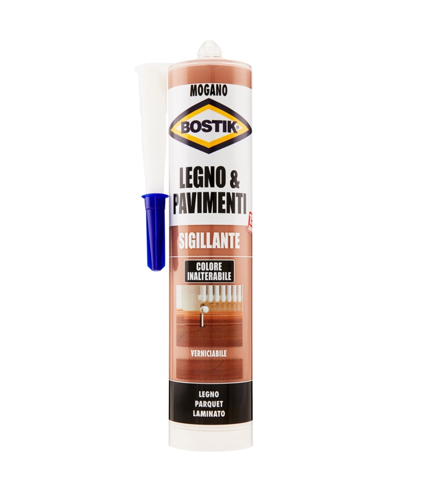 Sigillante legno & pavimenti mogano bostik - 300 ml