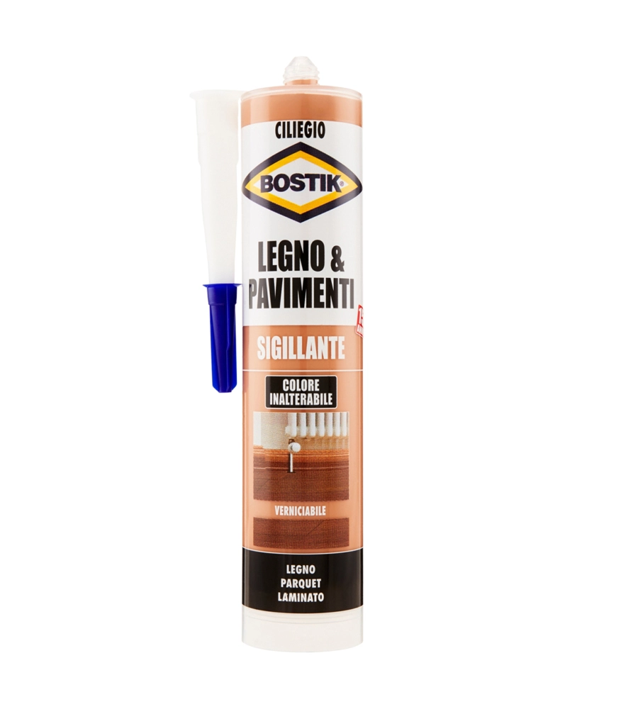 Sigillante legno & pavimenti ciliegio bostik - 300 ml