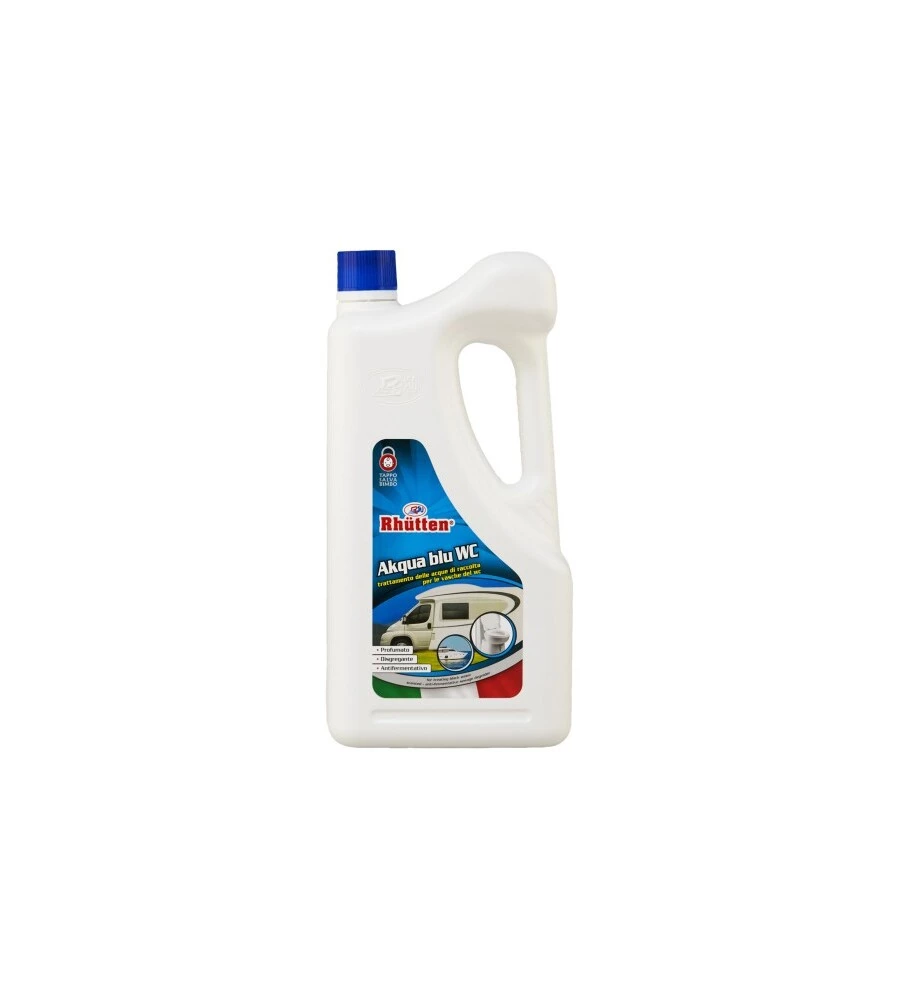 Liquido chimico per wc camper akqua blu 2lt