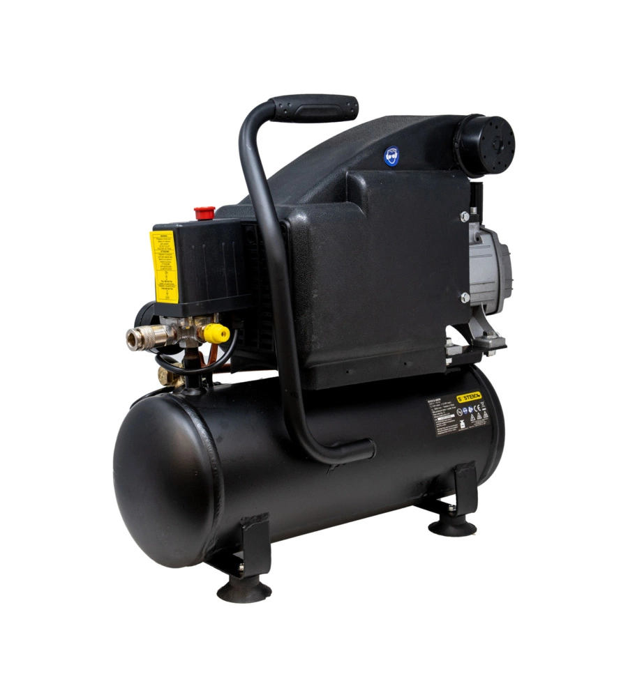 Compressore aria portatile lubrificato system+ 6l 1,5hp - cod. sy012