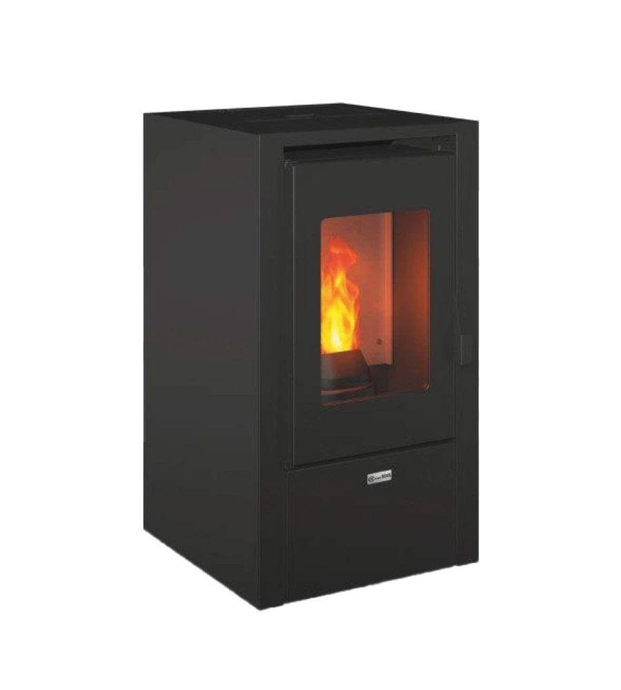 Stufa a pellet canadian stove "mignon 6" nero 6,2 kw