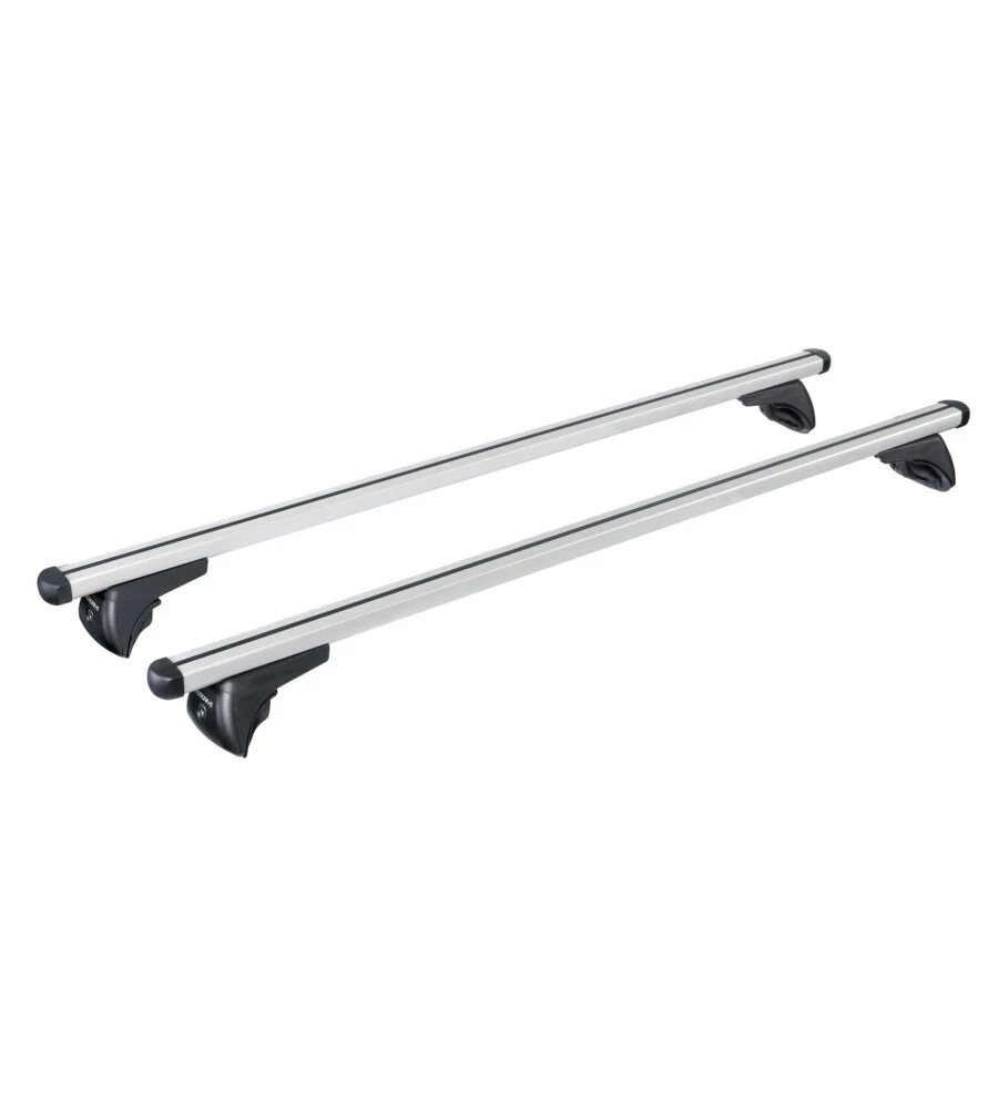 Coppia barre portatutto in alluminio nowa - l - 127 cm  n15066