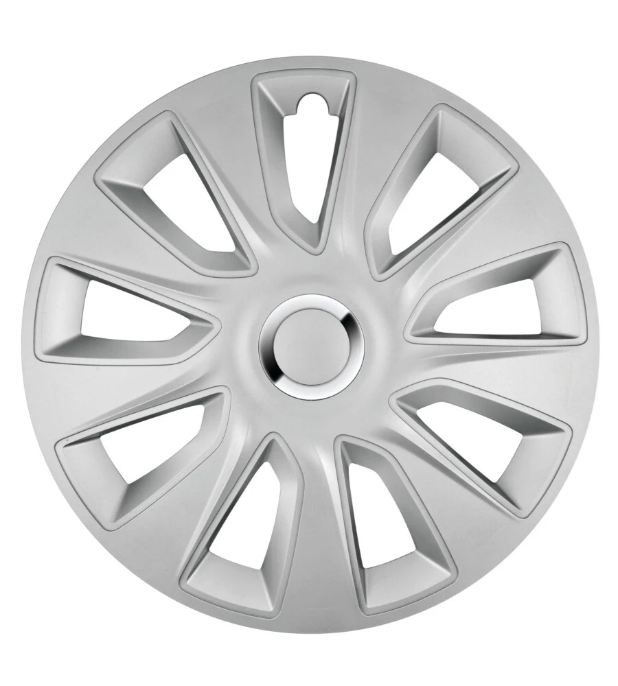 Copricerchi per auto "stratos rc silver" - Ø 15" pilot  31597