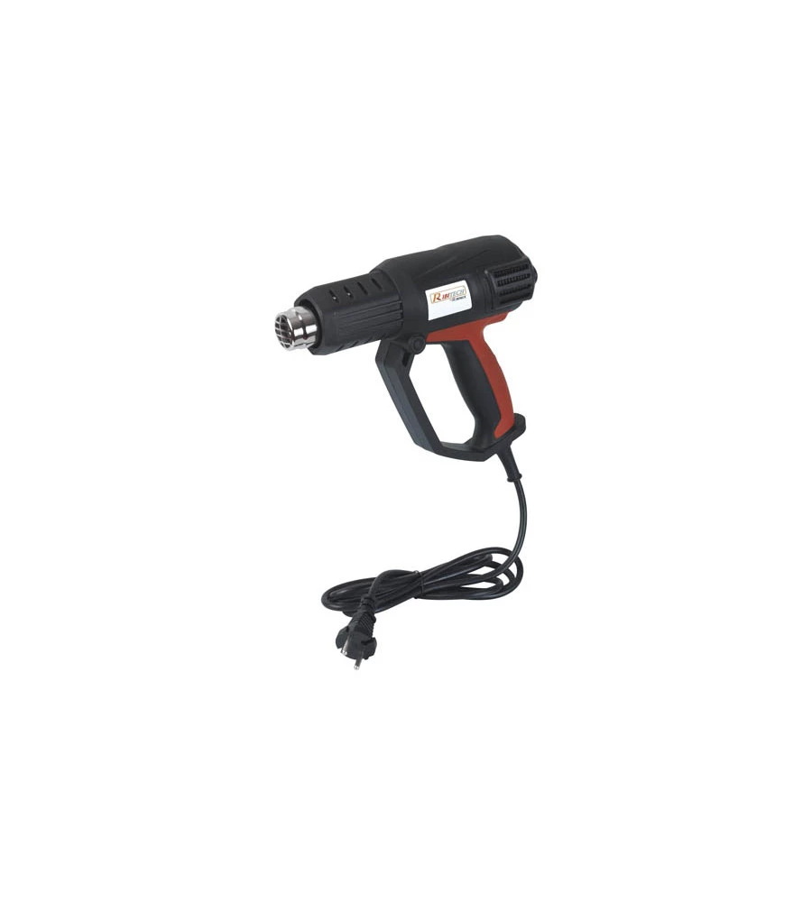 Pistola termica 2000 w con accessori in valigetta - ribimex.