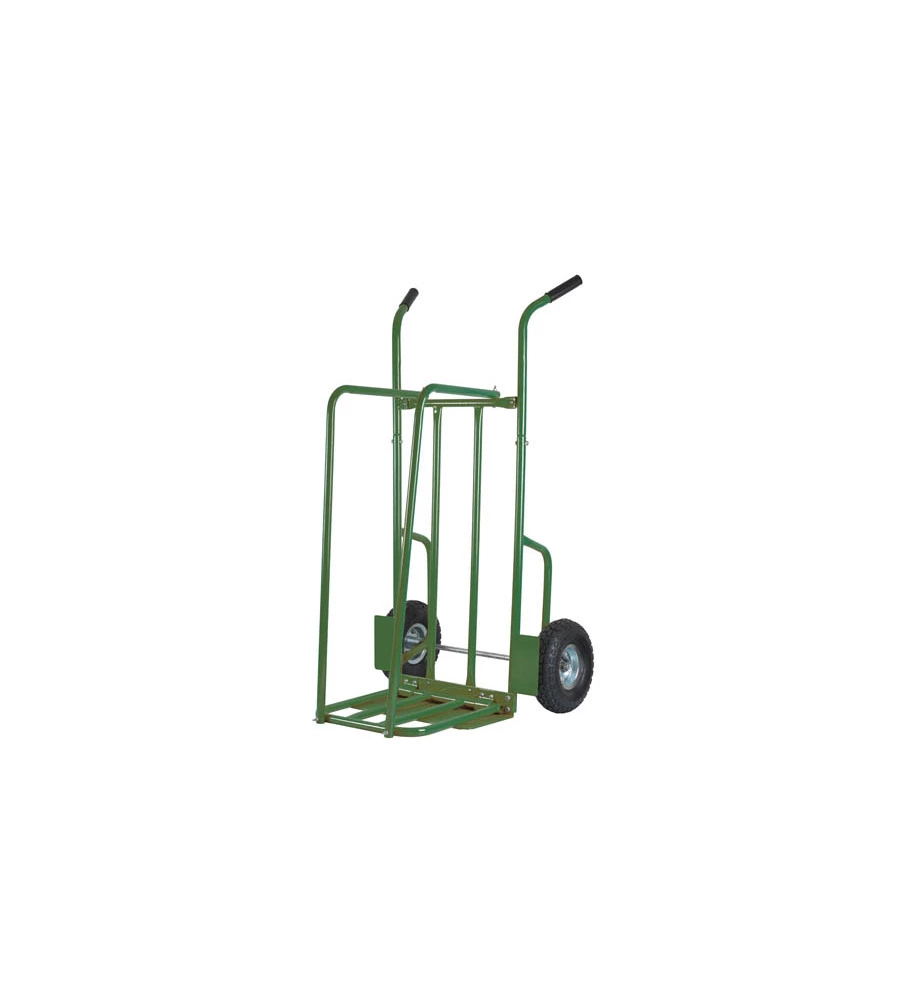 Carrello portalegna 250 kg ruote gonfiabili - ribimex.