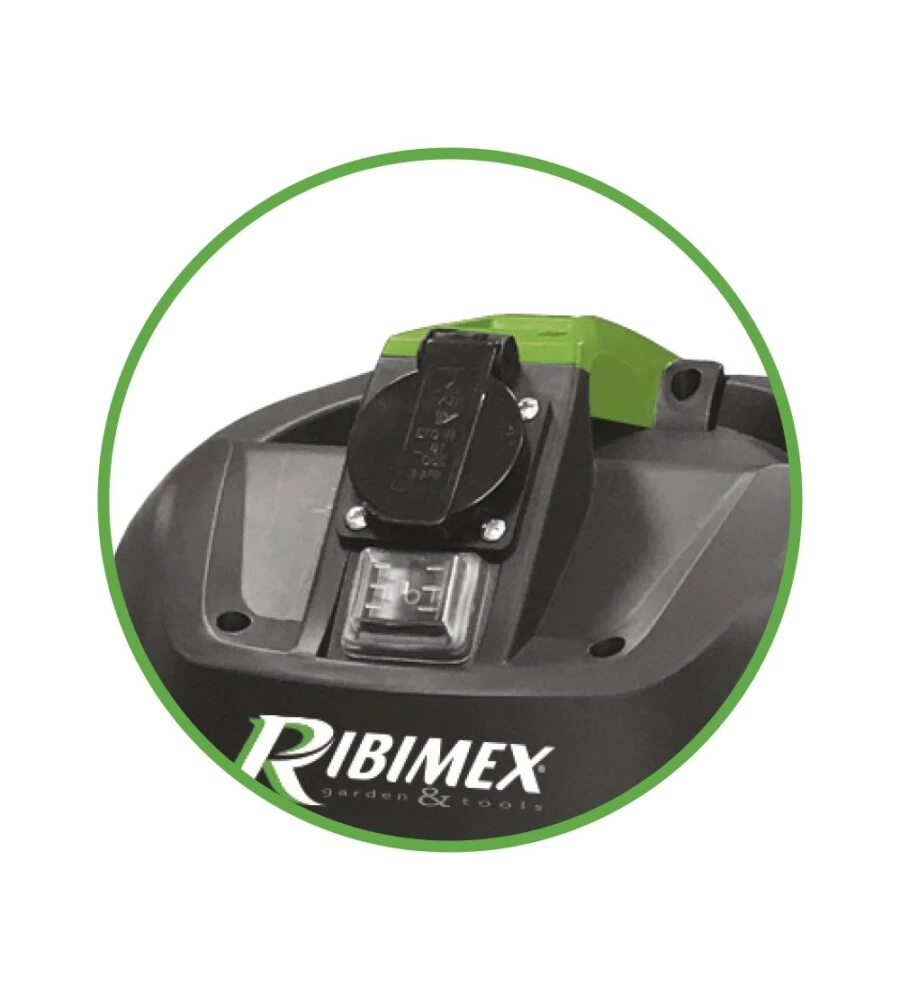 Aspiratore solidi e liquidi professionale ribimex "aspirix",  2000 w 50 litri