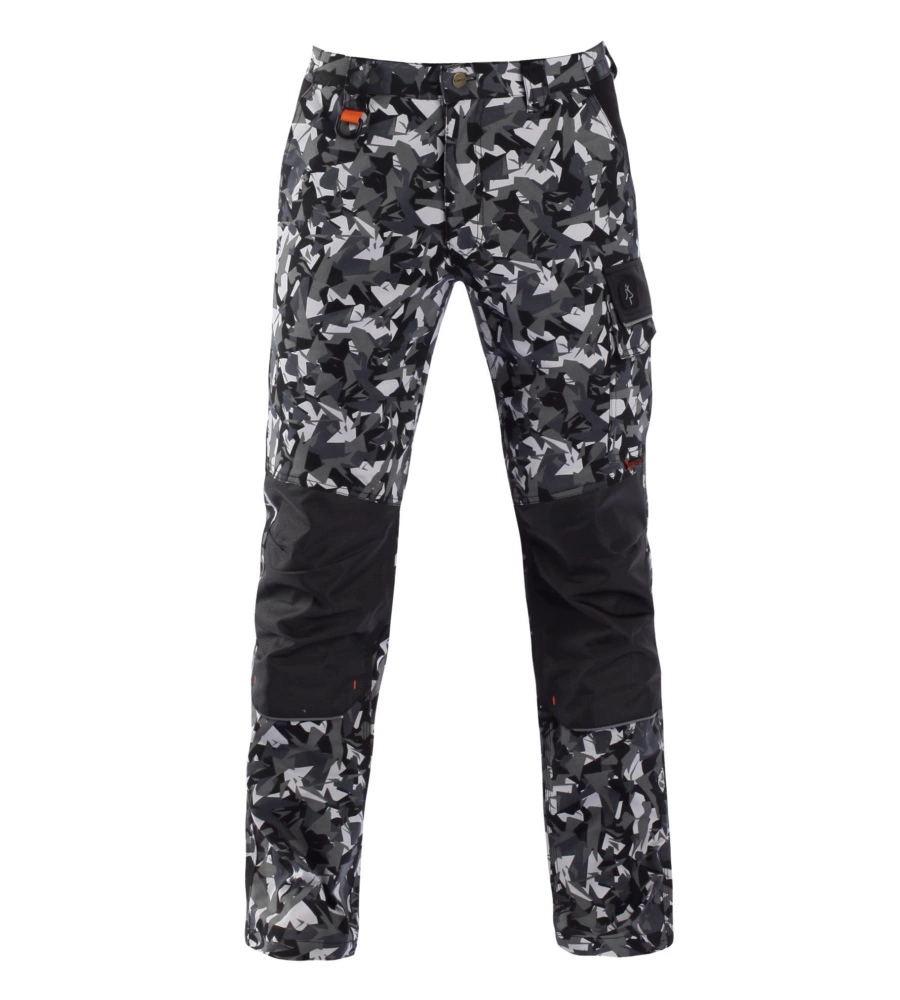 Kapriol pantalone da lavoro "tenere pro"  camouflage grigio, tg m