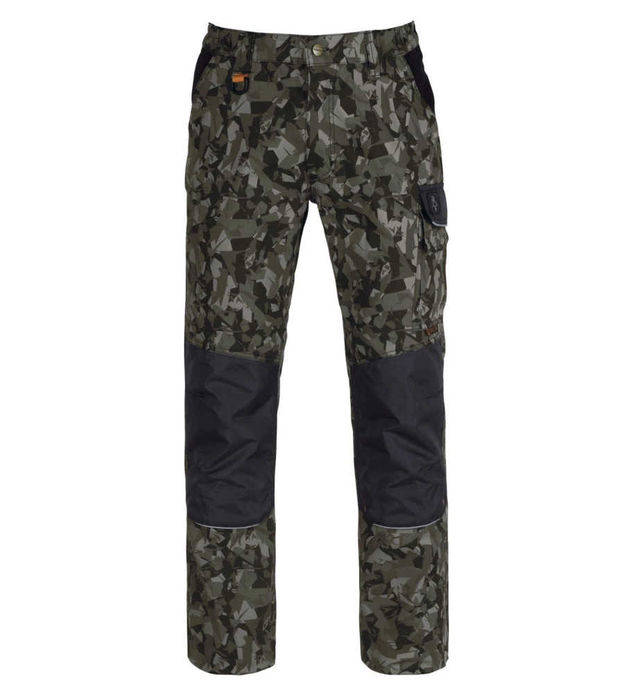 Kapriol pantalone da lavoro "tenere pro"  camouflage verde, tg m