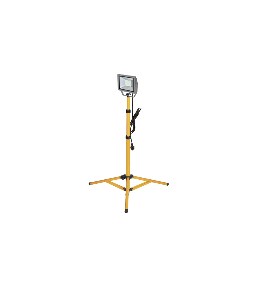 Proiettore a led 30w 2250 lumens su treppiede telescopico, ribimex