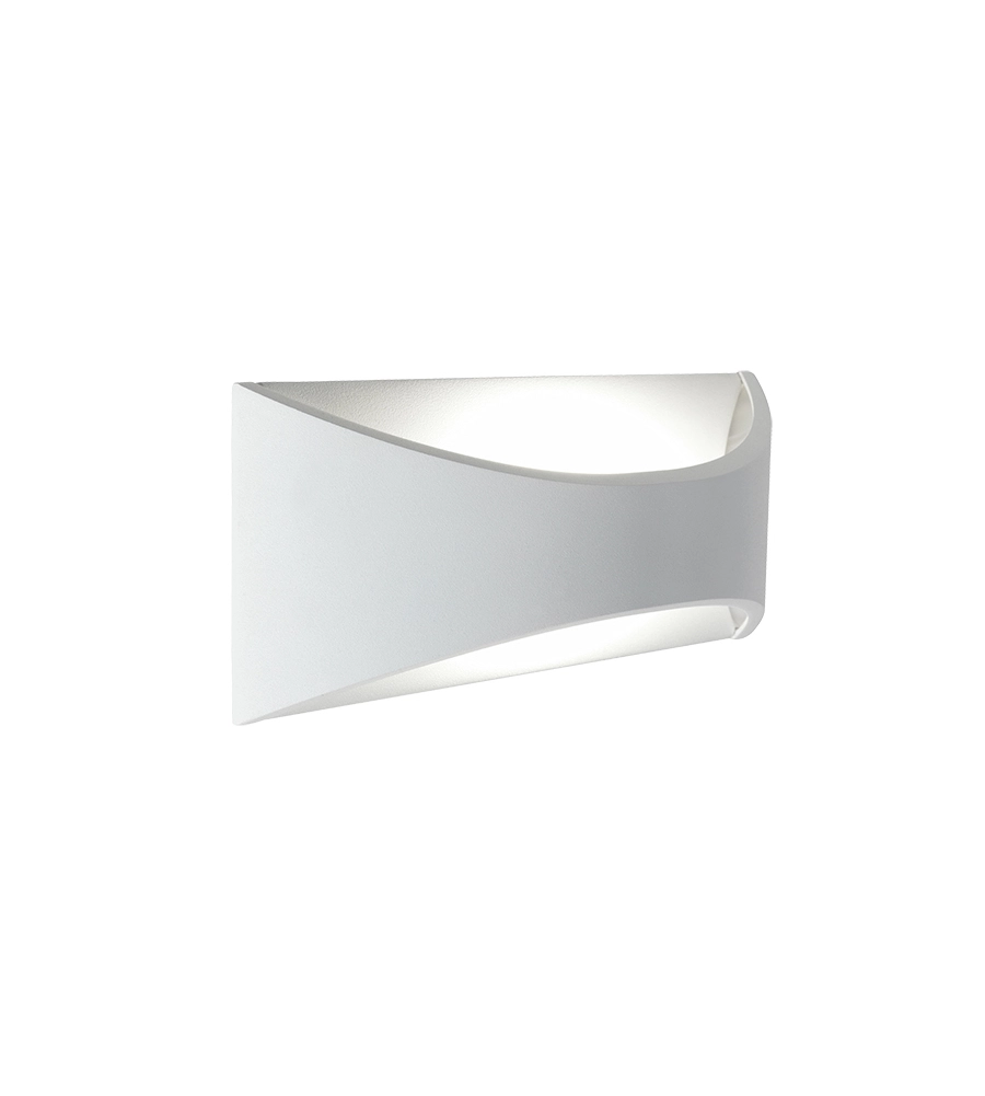 Applique led "moon" bianca 6w, bianco naturale