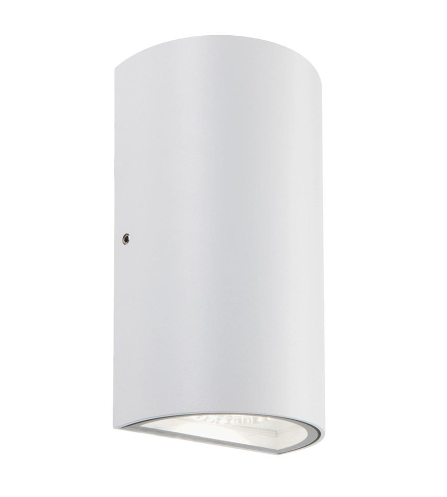 Applique led "trump" bianca 12w, bianco naturale