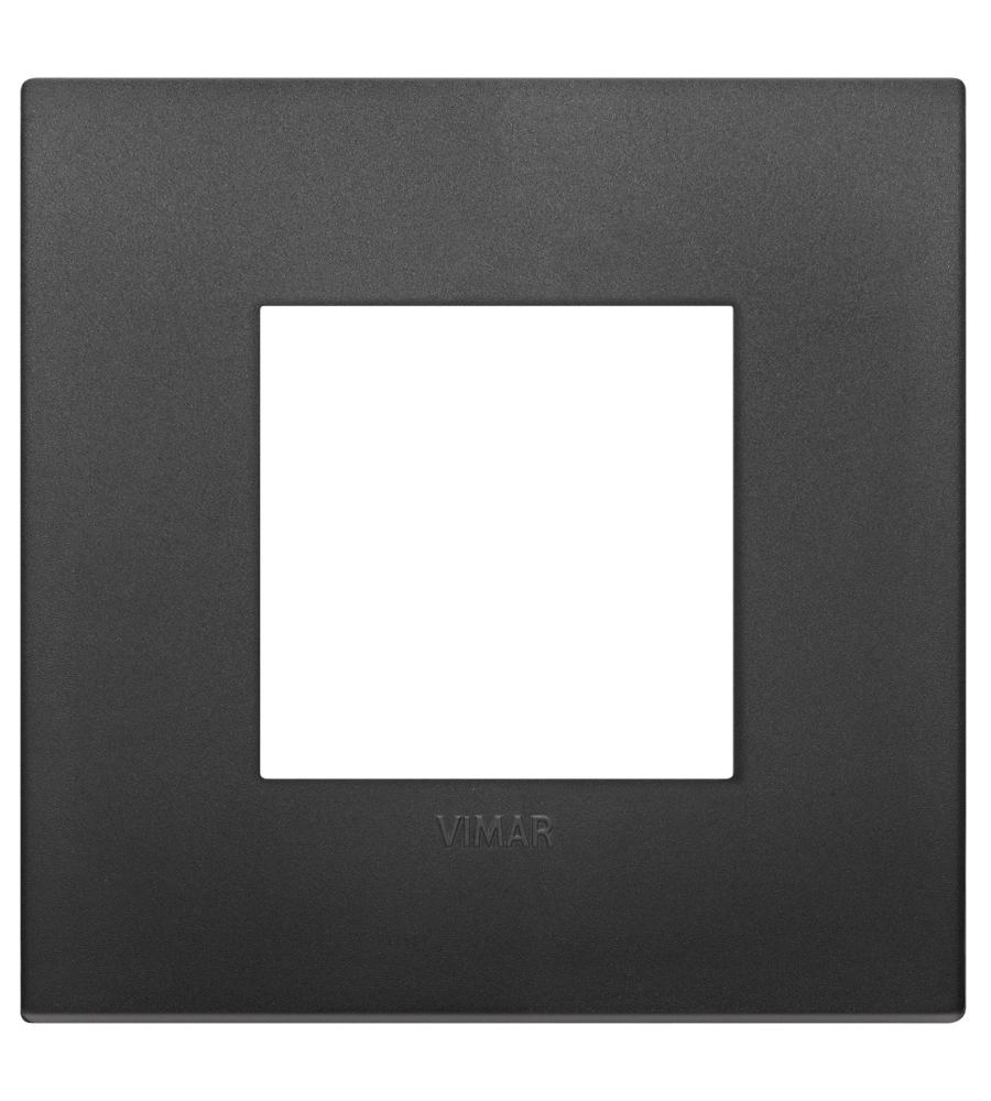 Placca classic 2m nero arkÉ - vimar