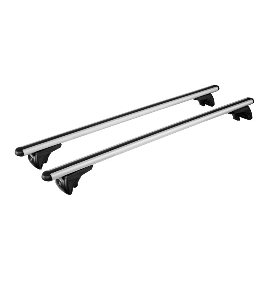 Coppia barre portatutto in alluminio in-rail alu - s - 108 cm  n15054