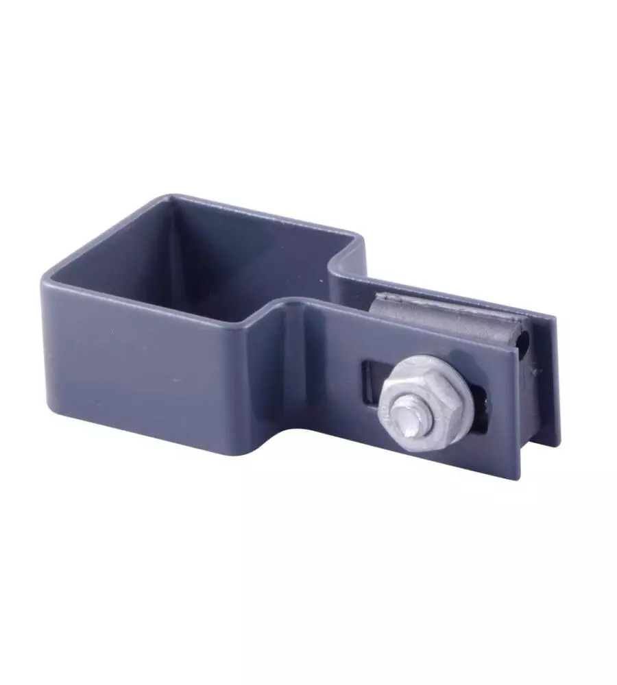 Clips di fissaggio semplice - grigio.