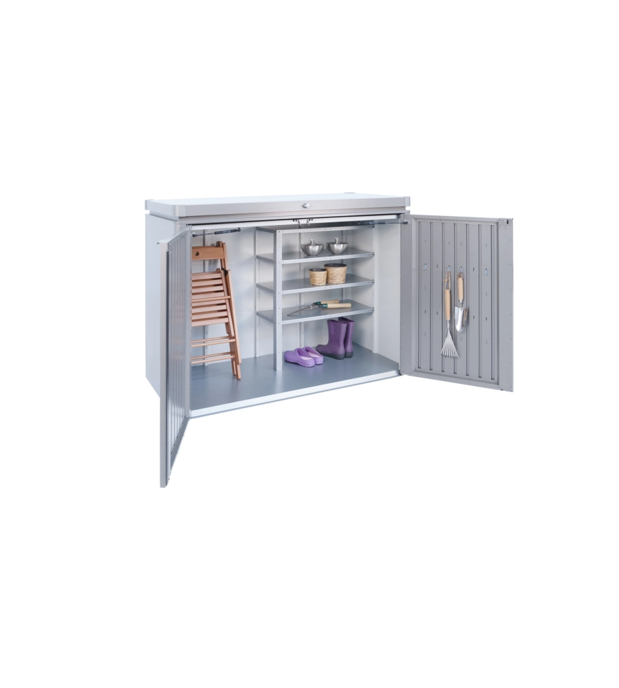 Highboard 160 grigio quarzo metallizzato - biohort. 70015