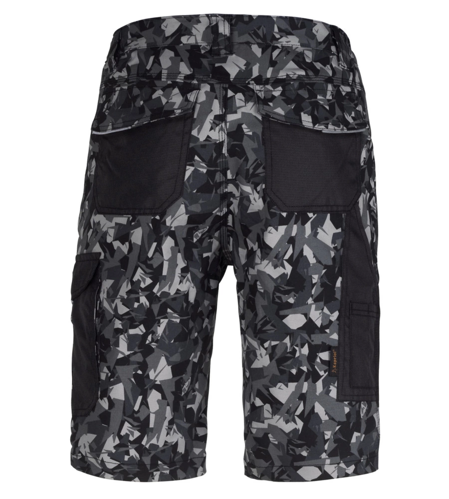 Pantalone da lavoro corto kapriol "tenere pro" camouflage, tg m