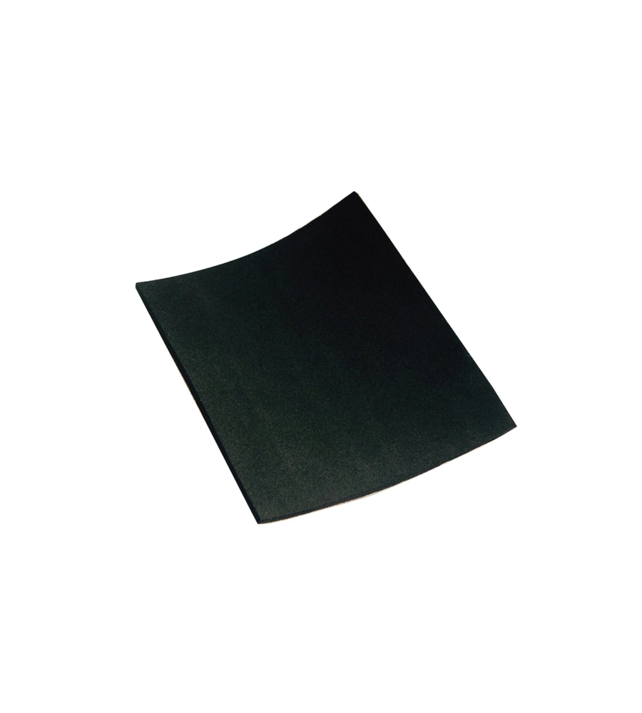 Antiscivolo "mussit" in epdm adesiva nera 85 x 100 mm. - spessore 2,5 mm. - 1 pz.