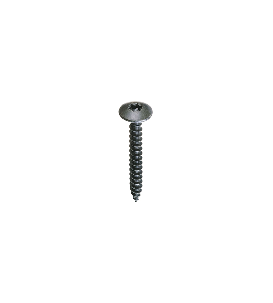 Viti truciolari torx nere con collare 6,0 x 30 - 1 kg.