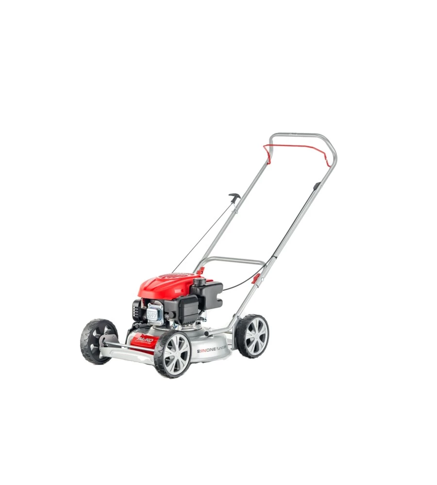 Tagliaerba a scoppio silver bio "468 b-a" con mulching e scarico laterale al-ko.