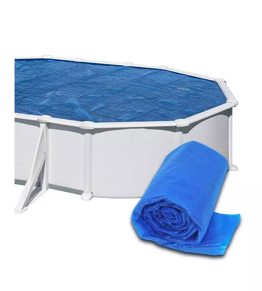 Telo di copertura gre per piscina fuori terra ovale 500x350cm - cod. cprov510