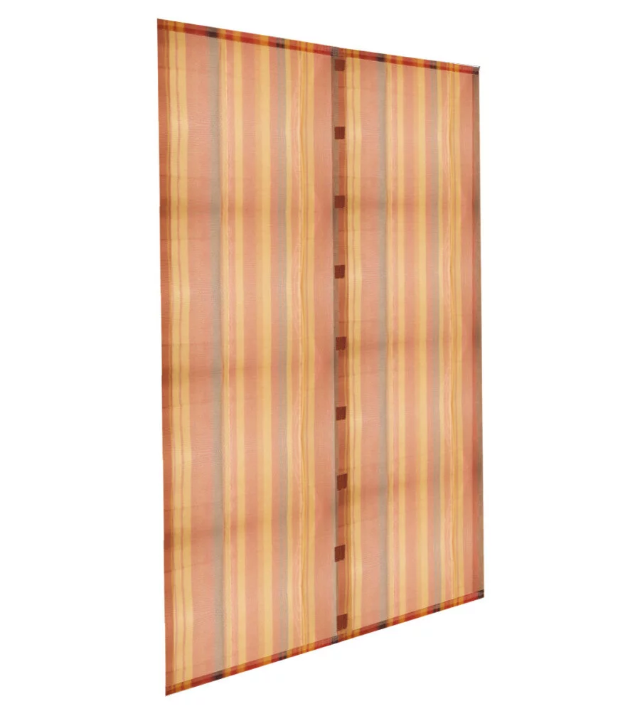 Zanzariera magnetica a tenda "ecco strip magnet" riducibile arancione, 140x250 cm