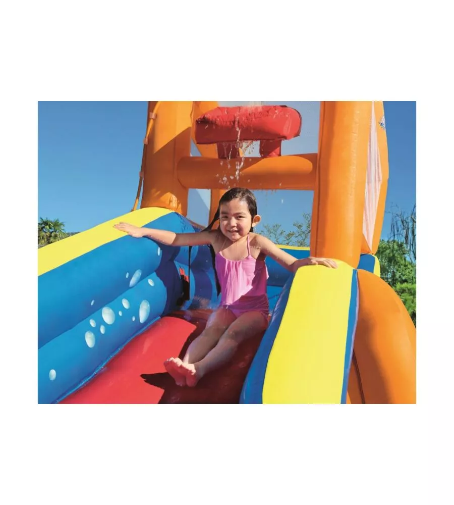 Parco acquatico gonfiabile bestway "turbo splash h2o go" 365x320x270 cm - cod. 53301