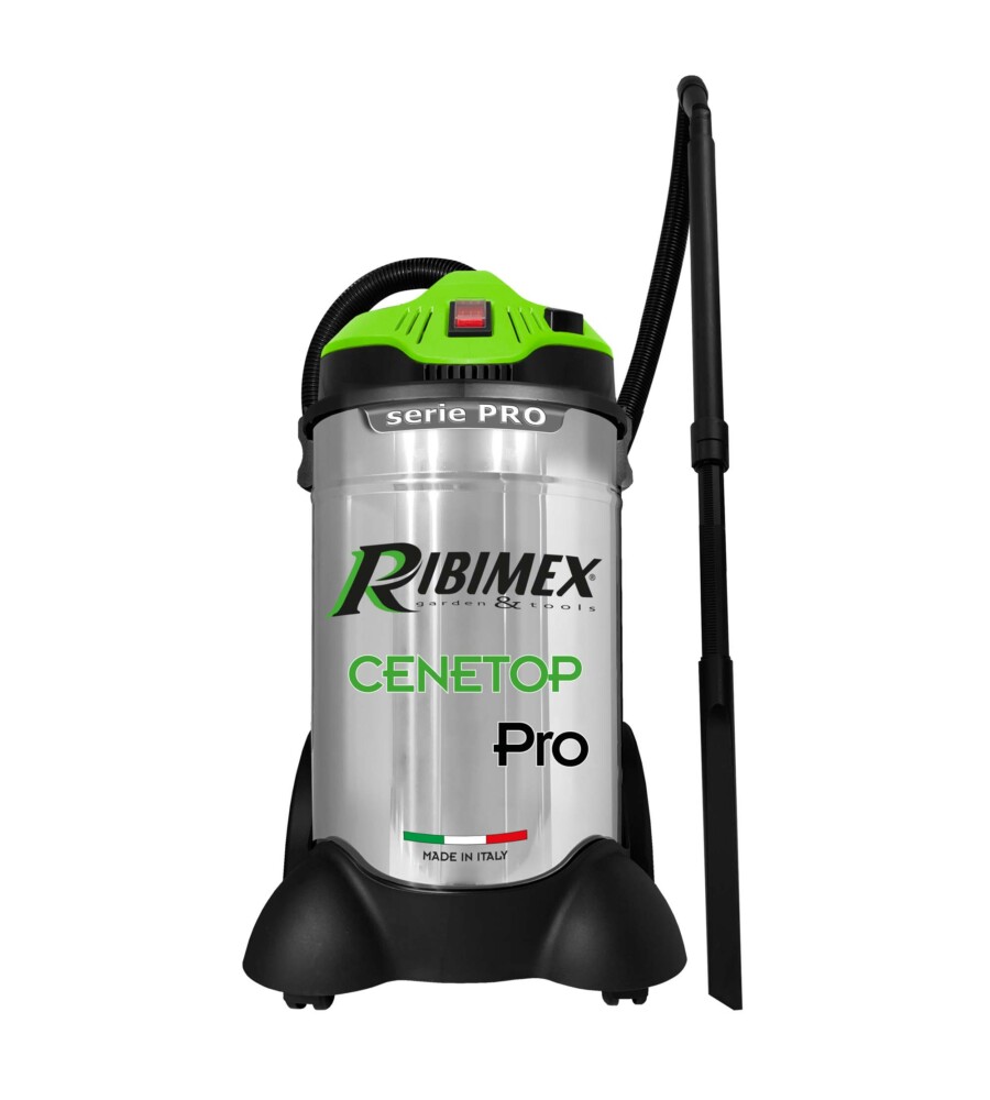 Ribimex bidone aspiracenere 950W 18lt filtro Hepa per stufe e