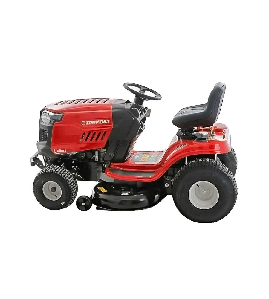 Trattorino tagliaerba troy bilt "horse 107t-s" con scarico laterale e cambio idrostatico