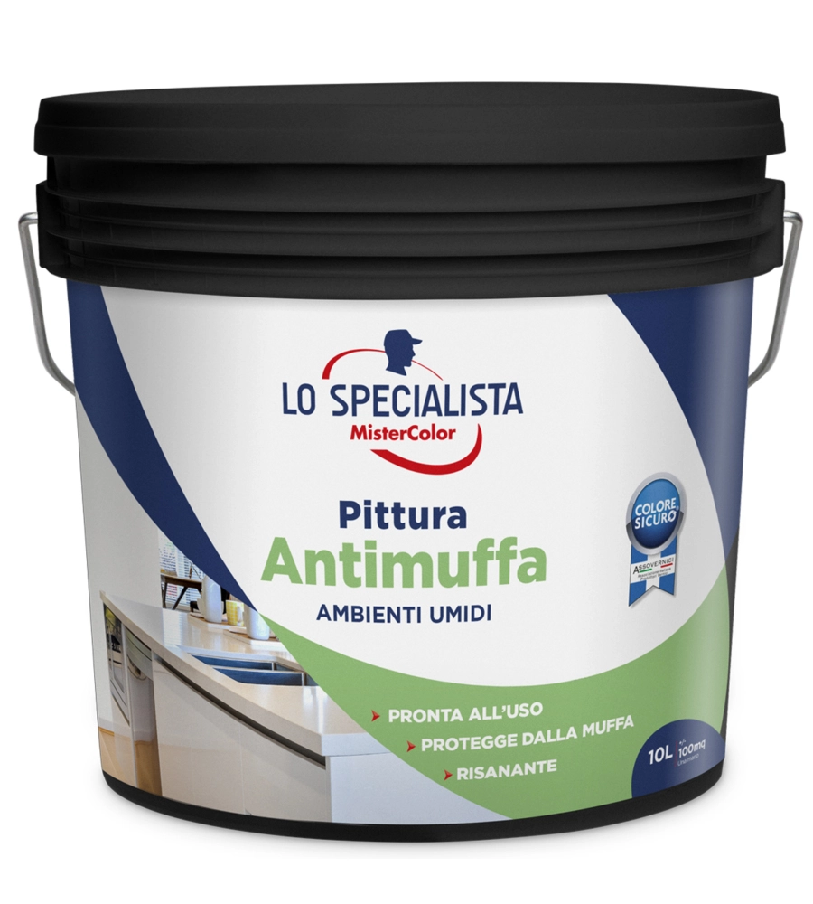 Pittura antimuffa 10 lt. bianco