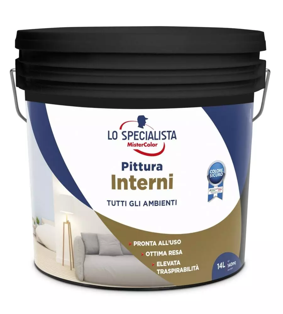 Pittura per interni 14 lt.  bianco